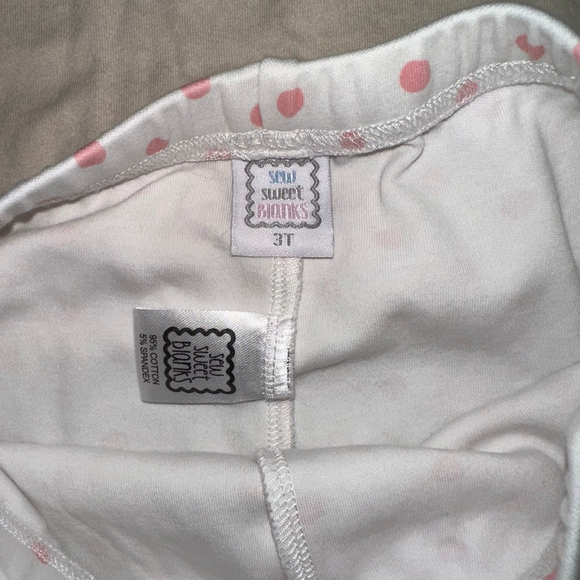 Lot of 6 3T Toddler Girl Clothing Bundle 5 tops 1 pair of pajama pants - Picture 5 of 10